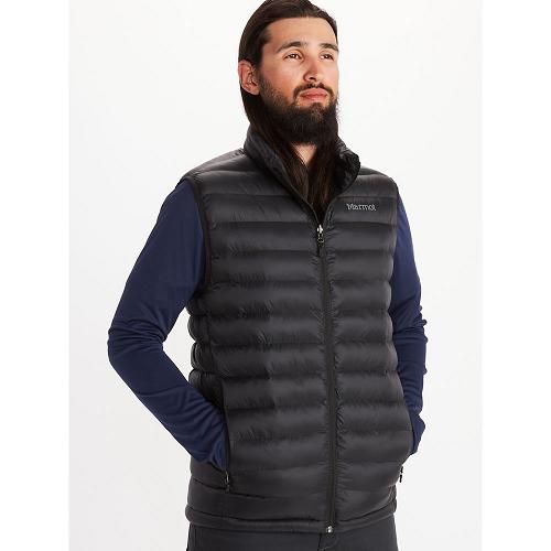 Marmot Vest Black NZ - Solus Featherless Jackets Mens NZ7639058
